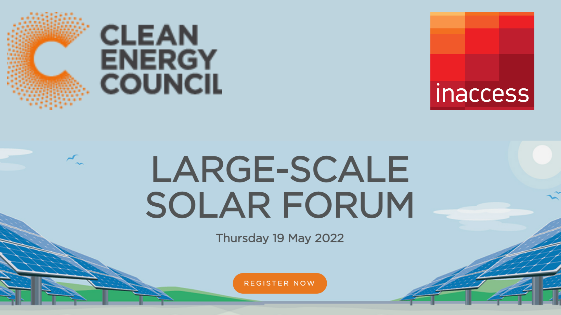 Inaccess at the Large-Scale Solar Forum 2022 in Australia