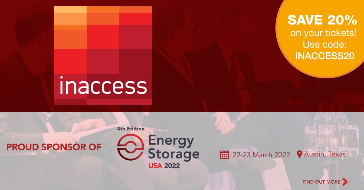 Inaccess at the Energy Storage USA 2022